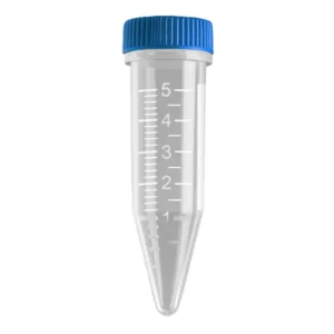 5mL Screw-cap MacroTube® Vivid™, sterile, w/ vivid printed graduation  w/ attached screw caps in foam racks, 500/cs