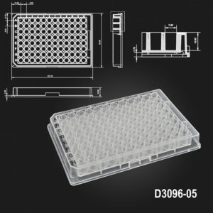 OptiWell™ Deep Well Plates- .4mL Deep Well Plate 96rd 14.75mm F